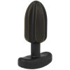 ELECTRASTIM - PLUG ANAL DE SILICONA CUADRIPOLAR TARTAR NEGRO ELEC