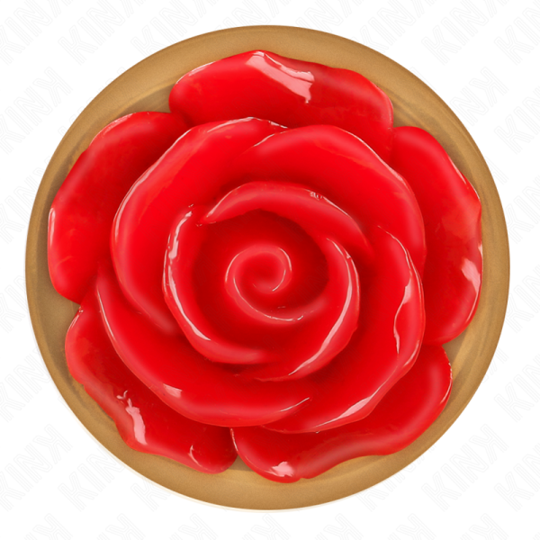 KINK - PLUG ANAL OR ROSE AVEC ROSE ROUGE S KINK PLEASURE PLUGS