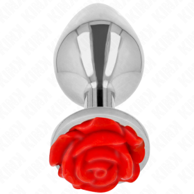 KINK - PLUG ANAL ROSA VERMELHO TAMANHO L KINK PLEASURE PLUGS