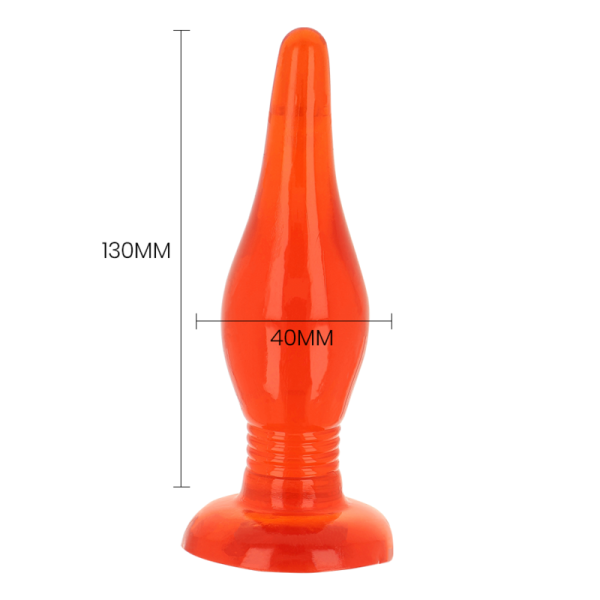 BAILE - PLUG ANAL ROUGE SOFT TOUCH 14.2 CM BAILE ANAL - Bouchons anaux