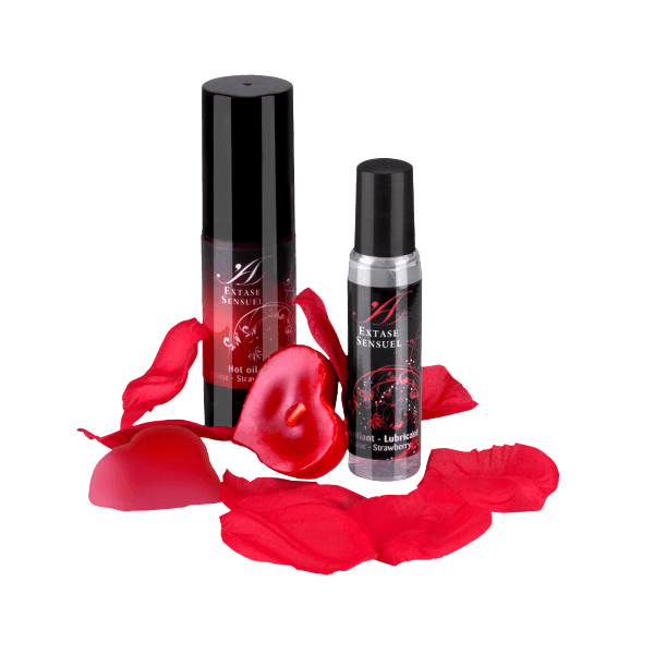 Extase Sensual - Caja Tentación Roja – Kits de masaje