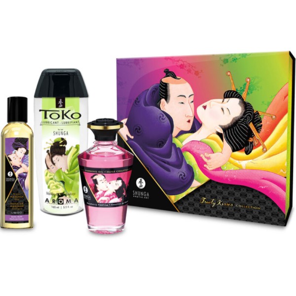 Shunga - KIT Collection Baisers Fruités – Kits de massage