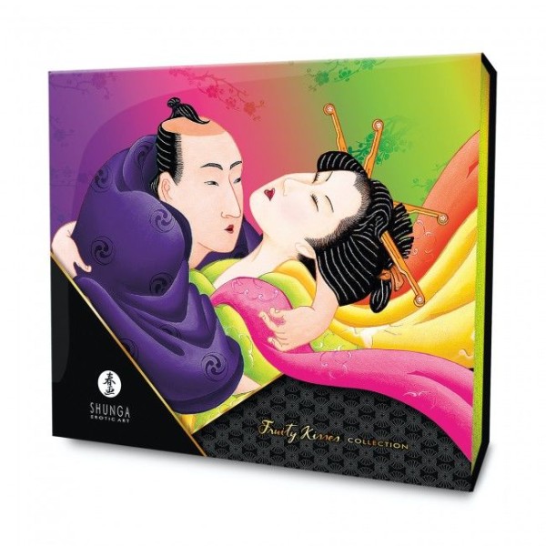Shunga - KIT Colección Besos Frutales – Kits de masaje