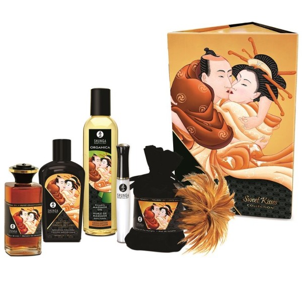 Shunga - KIT Colección Soft Bias – Kits de masaje