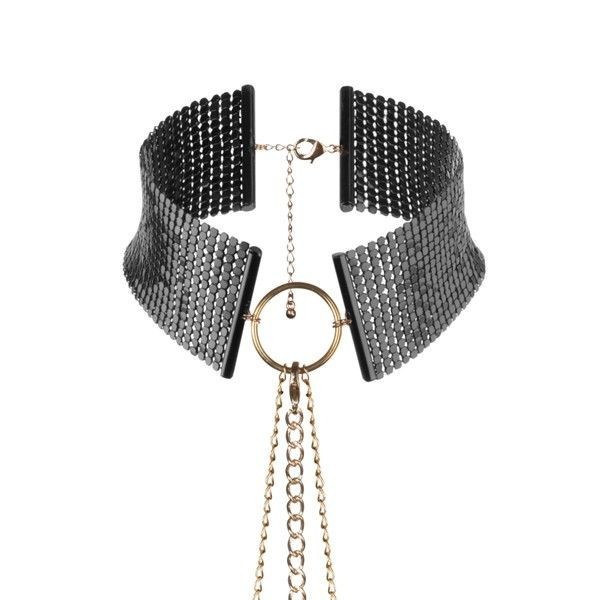 BIJOUX - DÉSIR MÉTALLIQUE COLLIER MÉTALLISÉ NOIR BIJOUX DESIRE METALLIQUE