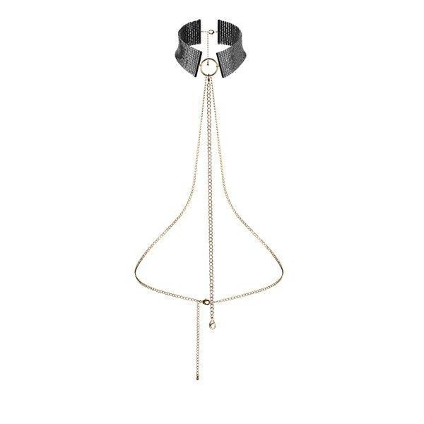 BIJOUX - DÉSIR MÉTALLIQUE COLLIER MÉTALLISÉ NOIR BIJOUX DESIRE METALLIQUE