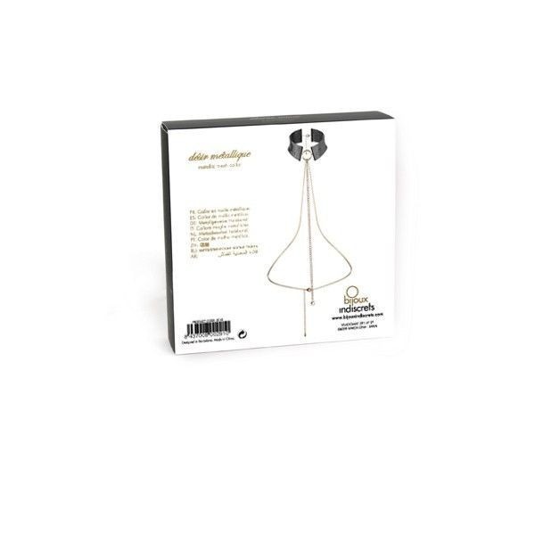 JOYERÍA - DESIRE METALIZADO COLLAR METALIZADO NEGRO JOYERÍA DESIR