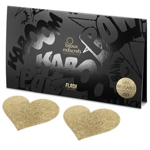 JOYERÍA - INDISCRETOS CORAZÓN ORO FUNDAS FLASH COLECCIÓN FLASH JO