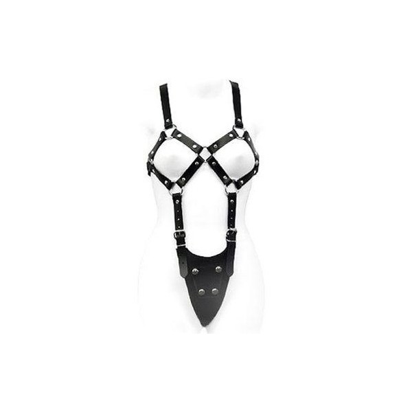LEATHER BODY - FEMME CORPS EXPOSÉ LEATHER BODY - Harnais de corps