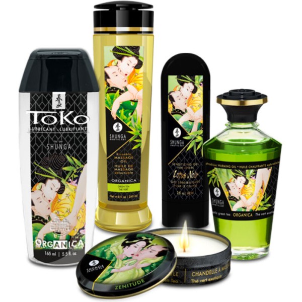 Shunga - KIT DE Jardin EDO Collection BIO – Kits de massage