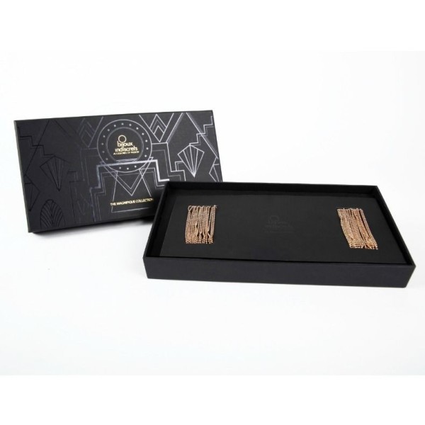 BIJOUX - MAGNIFIQUE BIJOU CHAÎNE MÉTAL POUR TAILLE DORÉE BIJOUX MAGNIFIQUE