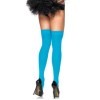 LEG AVENUE - CUISSES HAUTES EN NYLON BLEU LEG AVENUE HOSIERY
