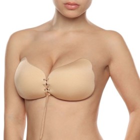 BYE-BRA - LACE-IT RENFORCEMENT PUSH-UP BEIGE BONNET D BYE BRA - BRAS