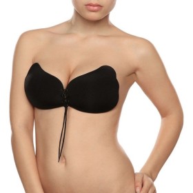BYE-BRA - LACE-IT PUSH-UP REFUERZO NEGRO COPA C BYE BRA - BRAZOS