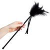 SECRETPLAY - PLUMES NOIRES 40 CM SECRETPLAY 100% FETISH