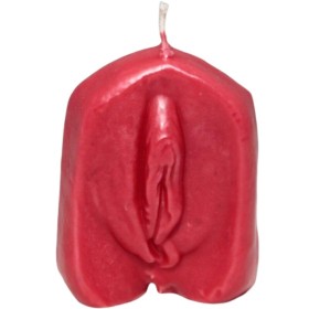 Diablo Picante - Vela Roja En Forma De Vagina