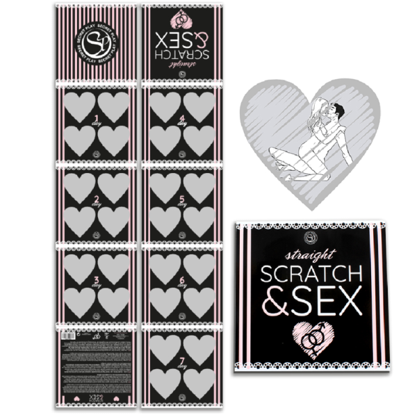 SECRETPLAY - JEU DE SCRATCH ET DE SEXE POUR COUPLES HAUTES (ES/EN/FR/PT/DE) SECRETPLAY 100% GAMES