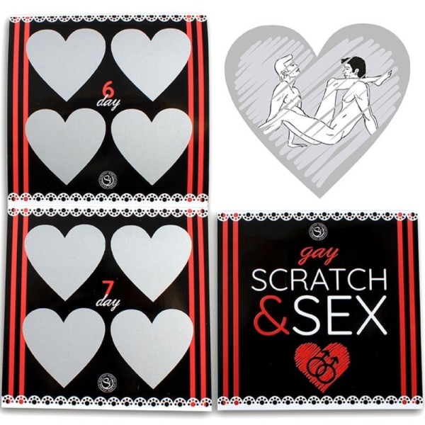SECRETPLAY - JEU SCRATCH & SEX GAY COUPLES (ES/EN/FR/PT/DE) SECRETPLAY 100% GAMES