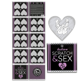 SECRETPLAY - JEU DE SCRATCH ET DE SEXE POUR COUPLES POSITIONS LESBIENNES (ES/EN/FR/PT/DE) SECRETPLAY 100% GAMES