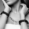 Bijoux - Indiscrets Maze Menottes Bracelets Noir