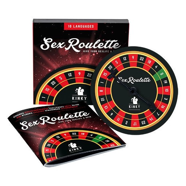 TEASE & PLEASE - SEX ROULETTE KINKY TEASE&PLEASE - Jeux de société