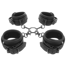 Fetish Submissive - Ensemble DE Menottes Pour Mains ET Chevill...