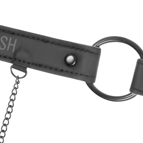 Fetiche sumiso - Anillo Billon con abrazaderas Telemon