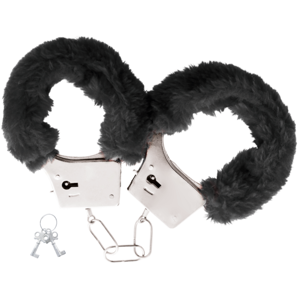 Darkness - Menottes EN Métal Doublées Noires – épouses