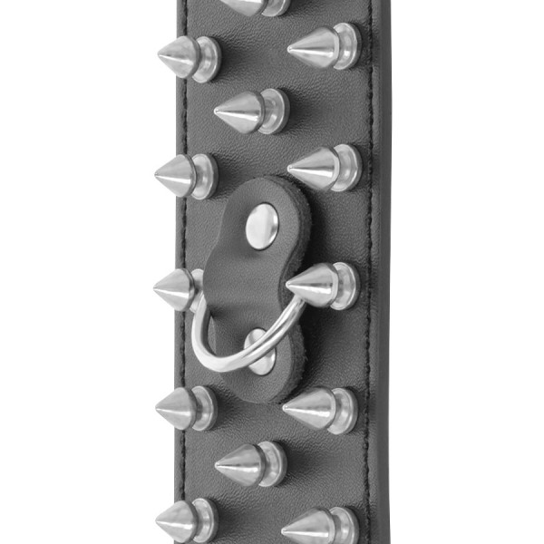 Oscuridad - Calaveras Y Huesos Esposas Con Púas Negras