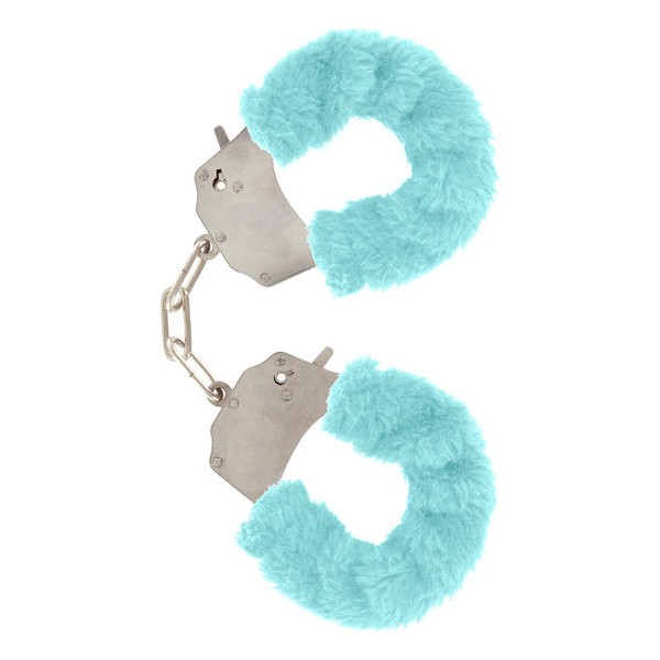 Toyjoy - Manchettes Furry FUN Bondage Bleu – épouses