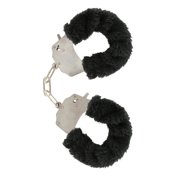 Toyjoy - Manchettes Furry FUN Bondage Noir – épouses