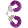 Toyjoy - Furry FUN Bondage Cuffs Roxo - esposas