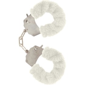 Toyjoy - Manchettes Furry FUN Bondage Blanc – épouses
