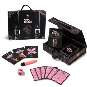 SECRETPLAY - KIT DE VIAJE SEXUAL EN LA PLAYA (ES/EN/DE/FR/NL/PT) 