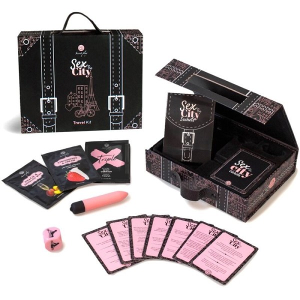 SECRETPLAY - KIT DE VOYAGE SEXE DANS LA VILLE (ES/EN/DE/FR/NL/PT) SECRETPLAY 100% GAMES