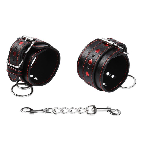 Ohmama Fetish - Menottes Incrustées Coeur – épouses