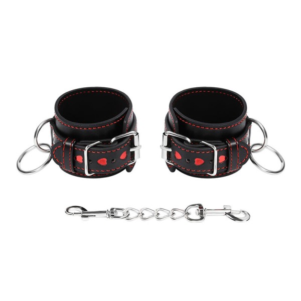 Ohmama Fetish - Menottes Incrustées Coeur – épouses