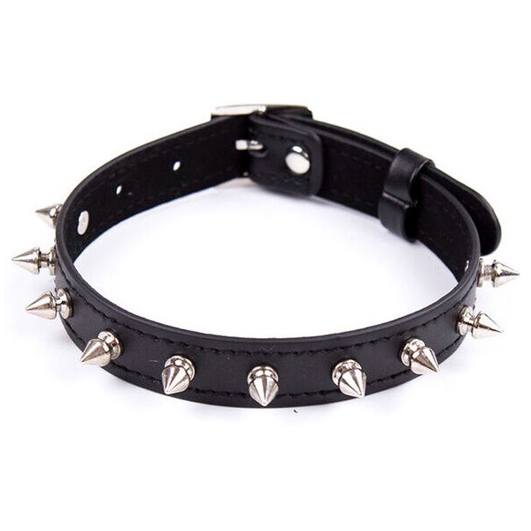 Ohmama Fetish - Collar Spikes Collar Punk – Collares