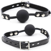 Ohmama Fetish - Bâillon Balle EN Silicone Avec Ceinture EN Cui...