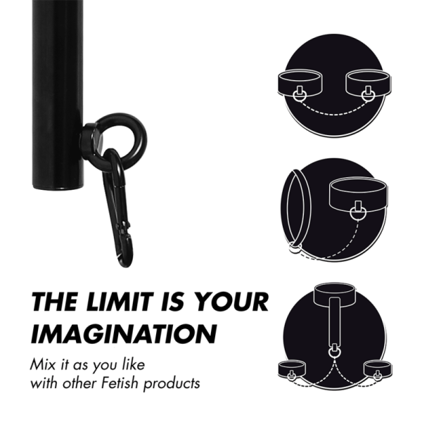 Fetish Submissive Bondage - Barre Séparateur Réglable 4 Pièces