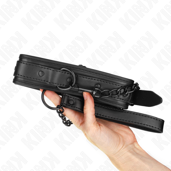 Kink - Collar Bondage de Neopreno Modelo 2 con Cinturón de 7 Piez