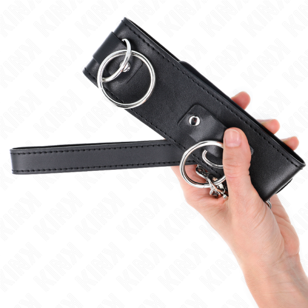 Kink - Collier Avec Laisse 65 CM 3 Anneaux Modèle 2 Réglable 3...