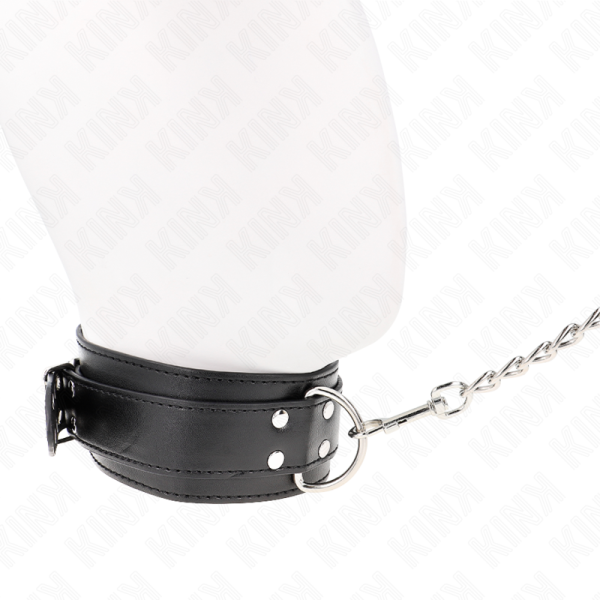 Kink - Collar Con Pulsera 65 CM Ajustable Hebillas Plata 33...