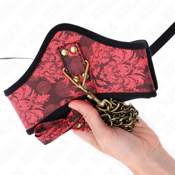 Kink - Collar Modelo Scandal Con Pulsera De Encaje 75 CM 44...