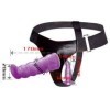 BAILE - HARNAIS ANAL ET VAGINAL FEMME LILAS GPOINT 17 CM BAILE