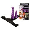 BAILE - ARNÉS ANAL Y VAGINAL MUJER LILA GPOINT 17 CM BAILE