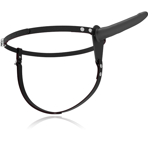 FETISH SUBMISSIVE HARNESS - SILICONE NOIR 15 CM FETISH SUBMISSIVE HARNESS