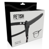 ARNÊS SUBMISSIVO FETISH - ARNÊS SUBMISSIVO FETISH DE SILICONE PRETO 15 CM