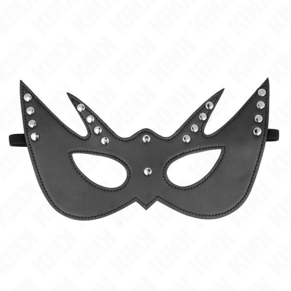 Kink - Masque DE Chauve-Souris Avec Rivets 23 x 15 CM