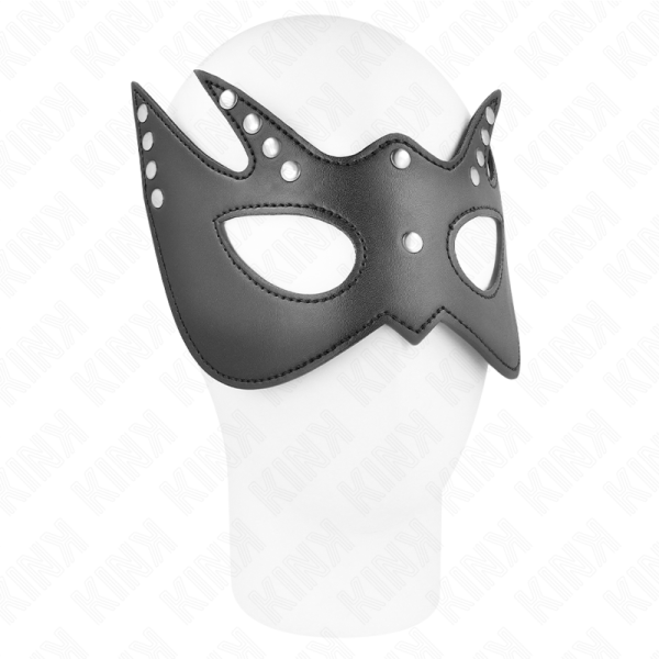 Kink - Masque DE Chauve-Souris Avec Rivets 23 x 15 CM